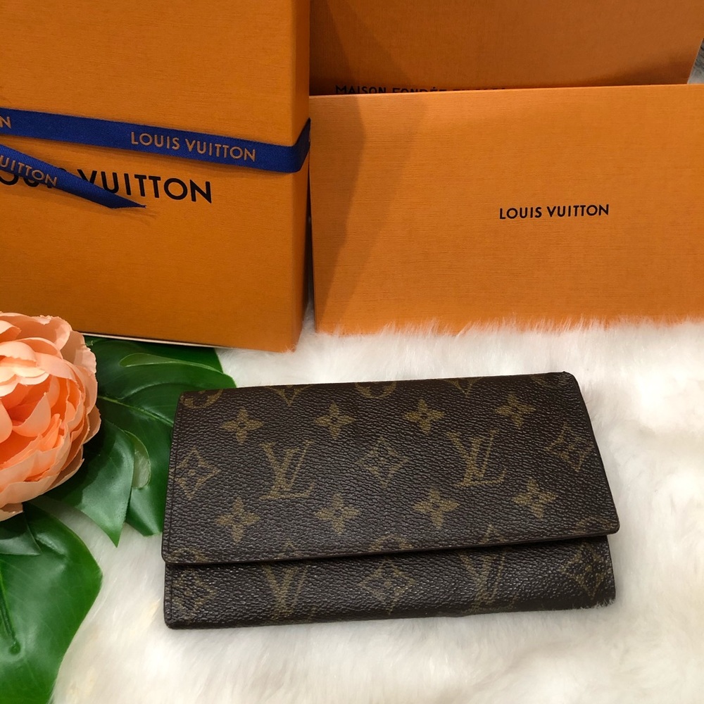AUTH Louis Vuitton Long Wallet